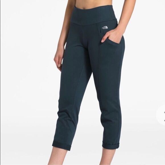 The North Face Motivation High-Rise Cuffed Legging Blue XS - Picture 1 of 7